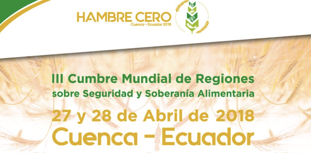 III World Summit of Regions on Food Security and Sovereignty