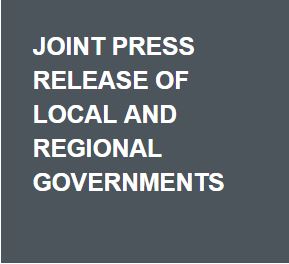 Joint press release of local and regional governments