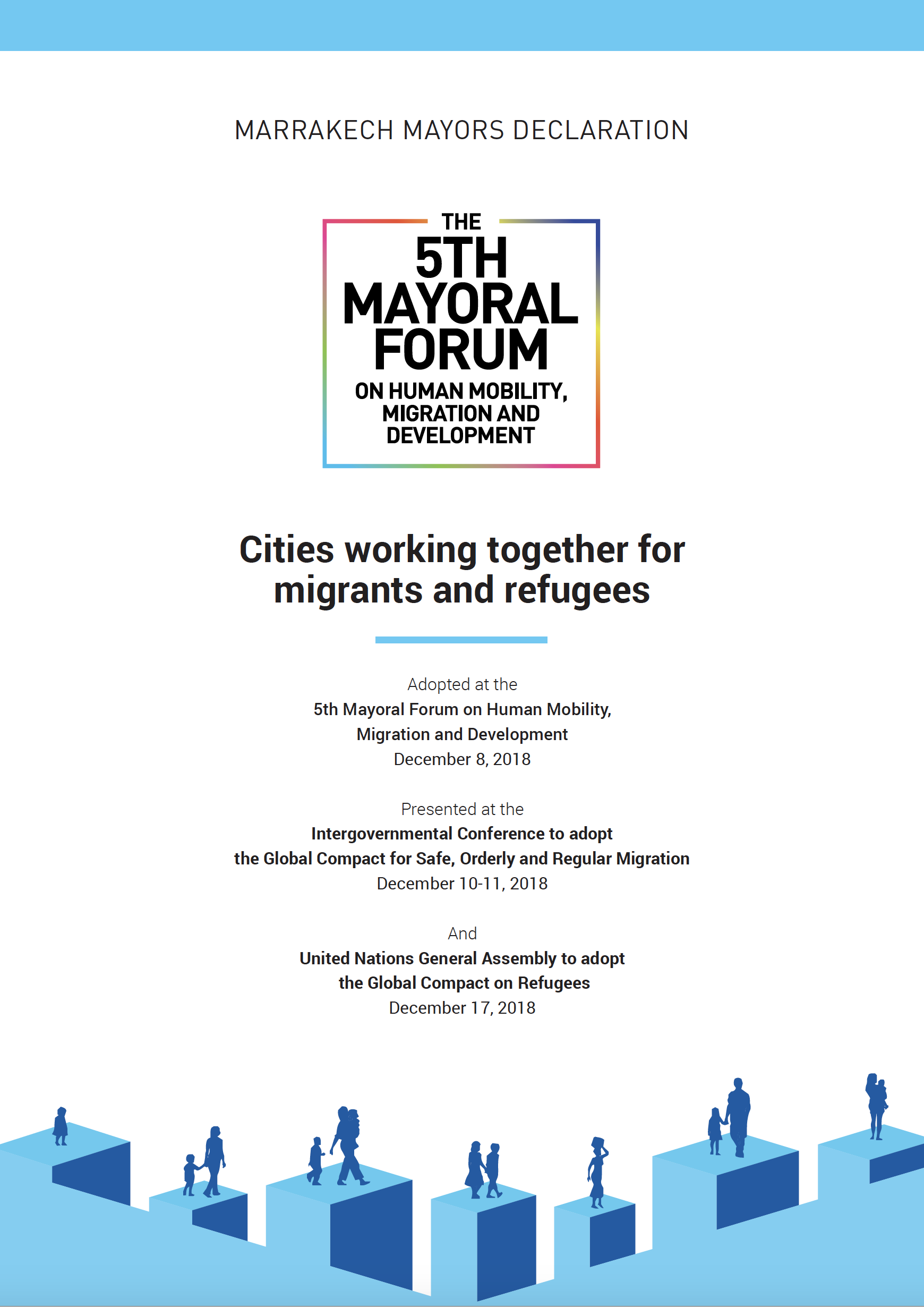 Marrakech Mayors Declaration: Cities working together for migrants and refugees