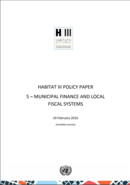 Habitat III Policy Paper