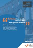 Cultural Heritage as a driver of sustainability