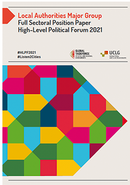 Local Authorities Major Group Full Sectoral - Position Paper High-Level Political Forum 2021