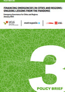 Policy Brief #03 Financing Emergencies in Cities and Regions