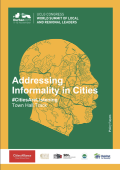 Addresing informalities in Cities