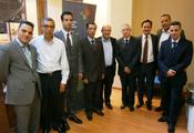 Une délégation d´élus tunisiens en visite au siège de CGLU à Barcelone